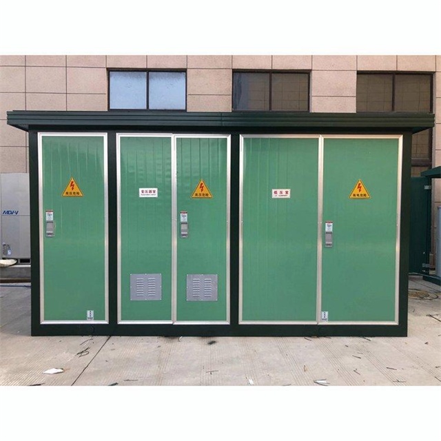 龙州1600KVA欧式箱式变压器